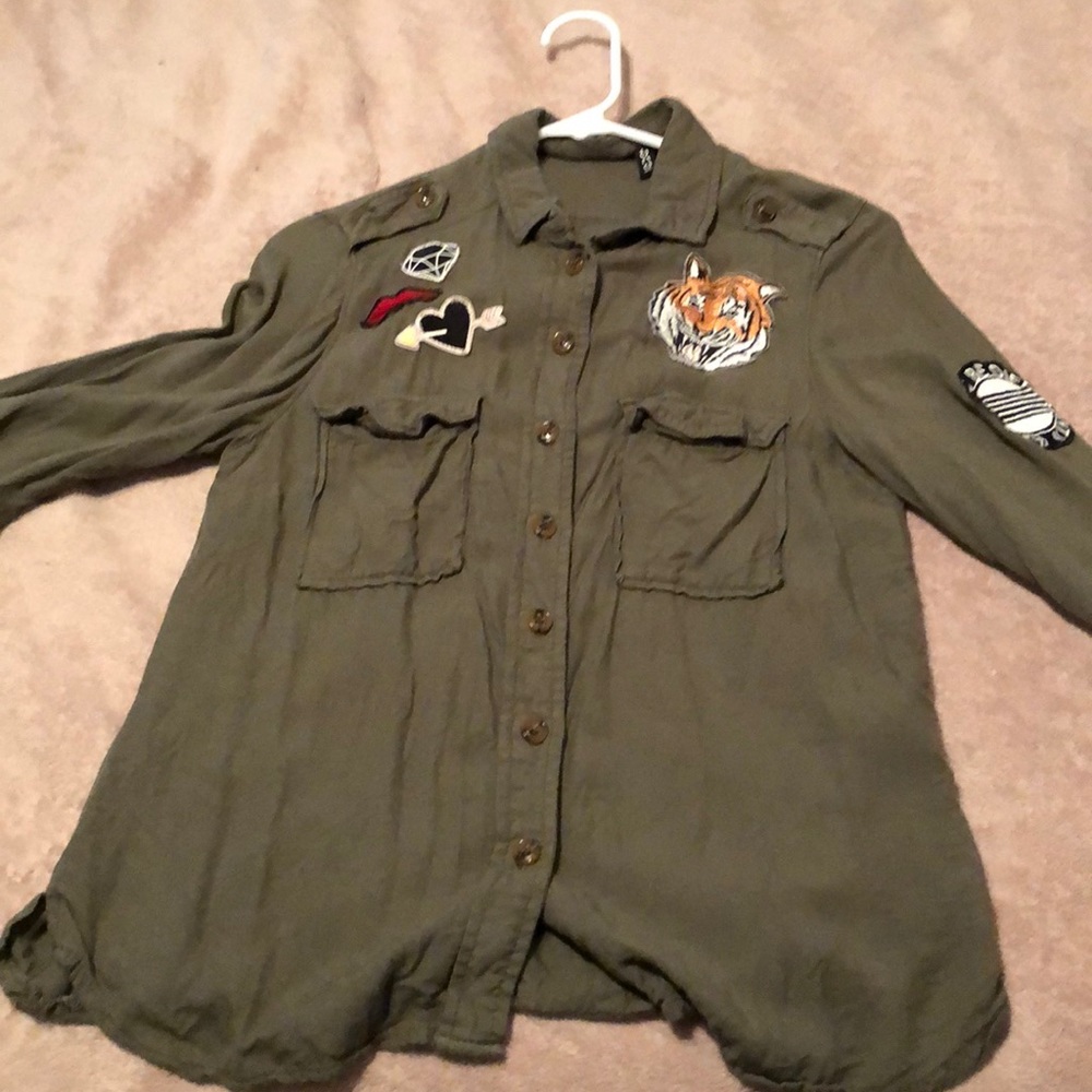 Army Green Long Sleeve